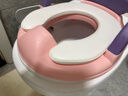 马博士 儿童马桶圈坐便器女宝宝马桶垫婴儿坐便圈尿盆便盆粉色H2004 实拍图