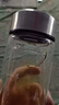 胖东来同款不易摔烂钢化玻璃杯500ml耐摔高温硼硅双层玻璃水杯茶 钢本色550毫升【防摔防爆双层高 实拍图