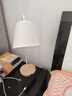 乐卡利 床头台灯阅读学习灯氛围灯卧室书桌酒店宿舍灯插电式喂奶小夜灯 北欧床头灯【白色+12瓦LED灯泡】 实拍图
