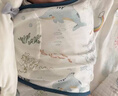 贝肽斯婴儿防惊跳睡袋包巾夏季单层新生儿襁褓包被宝宝睡觉神器 微笑S 实拍图