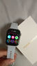 华为HUAWEI WATCH FIT 4 悦动白氟橡胶表带 华为运动智能手表超轻薄大屏潮流运动蓝牙通话睡眠监测fit4 实拍图