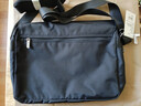 Troop英国男包休闲商务男士单肩斜挎包牛津布单肩包男士横款防水尼龙包 中号TRP0241N纯黑色（带肩垫） 实拍图