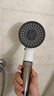iLeddog【德国】强劲增压花洒喷头过滤净水多功能洗澡淋浴手持莲蓬喷头 珍珠白-过滤增压单花洒 三档调节+带五个过滤芯 实拍图