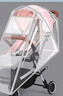 爱宝适婴儿车挡雨罩推车雨披雨衣罩挡风罩伞车遮雨罩婴儿车挡风雨推车 带视窗大号 实拍图