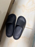 朴西香蕉船情侣凉拖鞋女浴室不易滑室内居家四季拖鞋男 黑色 42-43 实拍图