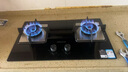万和（Vanward）【蓝莲花B9】5.2kW猛火燃气灶烟灶联动嵌入式家用煤气双炉灶具一级能效 【易洁玻璃B9L】5.2kW 天然气 实拍图