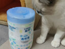 lorde桶装宠物湿巾【低敏无香】免洗除臭去味杀菌猫狗擦泪痕80抽 实拍图