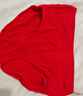 浪莎红内裤女本命年女士骐骥红精梳棉红裤衩短裤头棉红袜子组合装马年 实拍图