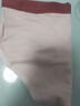 纯棉内裤女7A抗菌100%全棉内档收腹舒适透气无痕少女中腰三角裤 1条-虾粉 L （100-120斤） 实拍图