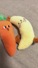 奕思瑞婴儿防惊跳手握胡萝卜新生儿安抚玩具宝宝可啃咬毛绒玩偶哄睡神器 实拍图