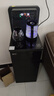 现代茶吧机饮水机制冷+制热+制冰水家用茶吧柜一体机智能语音遥控冷热两用下置水桶 黑色豪华AI语音炫彩屏蓝光壶 温热型 实拍图