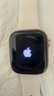 Apple/苹果 Watch Series 10 智能手表GPS款46毫米玫瑰金色铝金属表壳淡桃粉色运动型表带S/M MX293CH/B 实拍图