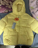 巴拉巴拉童装宝宝羽绒服三防男童冬装女童连帽外套萌趣2025新款面包服外套 黄色鸭鸭31004-白鸭绒 90 充绒量51g 实拍图