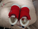 卡特兔学步鞋婴儿童鞋冬季加绒男女宝宝步前机能鞋室内稳步二棉鞋XZ03D 实拍图