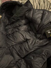 骆驼羽绒服防泼水鸭绒男女加厚户外防寒冬季面包服 黑色 男女同款,7674B S 实拍图