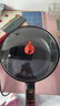 牧利派电炒锅炒菜电煮锅电火锅多功能家用电热锅多用途锅不粘锅一锅多用蒸煮煎炒一体锅小家电料理锅插电 雅黑色-电炒锅不粘锅 带木铲【配加长电线】 特厚款4.5升 智能款-无蒸笼 3-5人 实拍图