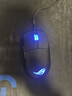 ROG龙鳞Mini标准版 有线鼠标 电竞鼠标 RGB灯效 轻量化设计 可换微动 吃鸡/LOL/CS GO 游戏鼠标 黑色 实拍图