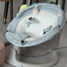可优比（KUB）婴儿电动摇摇椅哄娃睡觉神器新生儿安抚椅-顶配款蚊帐+玩具寻湖蓝 实拍图