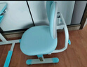 益威（EIEV）儿童学习桌椅套装 中小学生写字桌椅 可升降书桌椅课桌书柜写字台 豪华收纳书桌+乳胶追背椅-王子蓝 实拍图