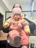 戴维贝拉冬季小童宝宝婴儿针织帽儿童保暖护耳帽子 实拍图