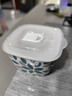 千代源陶瓷保鲜碗保鲜盒套装密封迷你带盖碗家用便当饭盒微波炉加热饭碗 B1小号碗1件(礼盒装)很迷你哦 实拍图