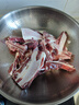 荤八厨 内蒙古牛脊骨2斤净重 新鲜黄牛肉生鲜牛骨头带肉蝎子脖火锅食材 实拍图