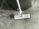 大卫平板拖把40cm杆长133cm2布加厚P12免手洗5层刮污 实拍图