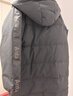 安踏（ANTA）速暖羽绒服 中长羽绒服女装冬季户外加厚防风保暖外套棉服上衣 【精致织带款】基础黑8902-4 M /女165 实拍图