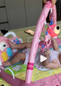 欣格婴儿健身架玩具脚踏琴幼儿踩钢琴声光安抚0-1岁新生儿礼盒礼物粉 实拍图