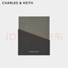 CHARLES&KEITH【单拍不发货】2025限定日常礼盒 30*24*12cm 可做书立 黑灰色 实拍图
