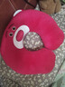 【京东物流】草莓熊u型颈枕迪士尼同款抱枕抱抱龙u型颈枕护颈枕 草莓熊（东大版） 实拍图