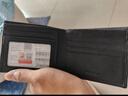 稻草人男士钱包短款商务头层牛皮横款两折票夹多卡位钱夹新年礼物 实拍图