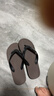 卡帝乐鳄鱼（CARTELO）人字拖鞋男士夏季户外穿运动居家用软底沙滩凉拖 VP1520 咖啡 40 实拍图