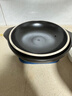 荣事达（Royalstar）砂锅煲仔饭煲汤锅炖锅陶瓷锅宽口瓦煲耐高温干烧不裂燃气灶 1.7L 实拍图