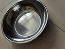 【不锈钢】和面盆厨房烘焙家用火锅盆洗菜打蛋汤锅盆醒面盆料理盆 32cm【秒杀专享】不锈钢 和面盆 实拍图