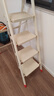 得力（deli）折叠梯家用安全人字梯室内伸缩梯多功能强承重五步登高扶梯白色 实拍图