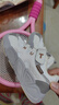 牧童儿童运动鞋春秋款男童幼儿园鞋轻便网面休闲跑步鞋女童 鸟羽灰27 实拍图
