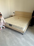 全友家居 双人大床家用高脚床板式床现代简约原木风主卧室床1.8x2米 实拍图