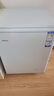 海尔（Haier）100/142/200升一级能效低霜家用冰柜 冷藏柜冷冻柜小冰柜家用商用母乳租房小型冰箱冷柜以旧换新 减霜80% BC/BD-142GHW9D 142L 实拍图