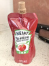 亨氏(Heinz) 番茄酱 袋装番茄沙司 意大利面薯条酱 320g 卡夫亨氏出品 实拍图