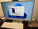 AOC国家补贴美人鱼838Pro 27英寸高清办公商用台式一体机电脑(13代i5-13500HX 16G 1T键鼠 )白 实拍图