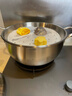 京东京造 蒸锅 加厚大容量304不锈钢家用汤锅双层多用【送蒸盘】30cm 实拍图