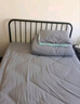 京东京造悦柔四件套 120g加厚冬季耐用磨毛A类床单被套床上四件套 1.5米科技灰 实拍图