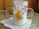 富光 玻璃杯家用儿童牛奶杯子带刻度耐热吸管水杯喝奶杯微波炉可加热 实拍图