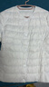 雪中飞羽绒内胆女轻薄羽绒服女短款新款内搭外穿修身 白色 M (160) 实拍图