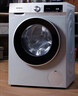西门子（SIEMENS）iQ300 10KG大容量 全自动变频滚筒洗衣机 智能除渍 强效除螨 羊毛洗 15分钟快洗 WG52A108AW 实拍图