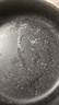 【亏本清仓】韩式麦饭石色不粘锅平底锅铁锅电磁炉不带盖 黑色小煎锅 16cm 实拍图