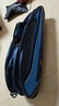 川崎（KAWASAKI）羽毛球包单肩背包网球包男女独立鞋袋羽毛球拍包8327藏青 实拍图