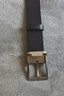 京东京造针扣男士皮带 真皮牛皮腰带自动扣生日新年礼物新款自营 110cm黑 实拍图