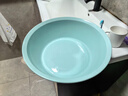 茶花 抗菌塑料盆30.7cm1只装大号洗脸盆洗衣盆婴儿宝宝洗屁屁圆盆* 实拍图